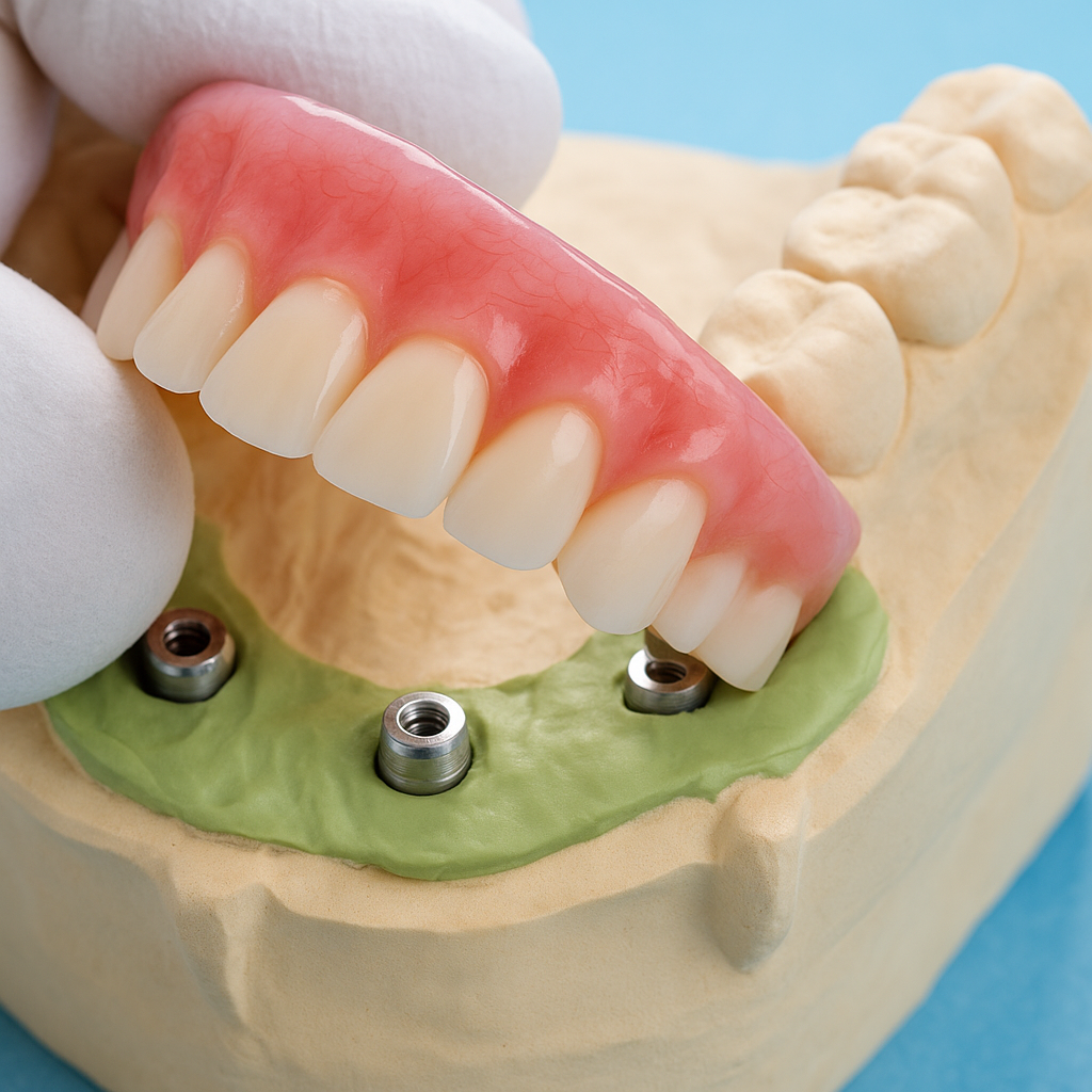 Implantatgetragener Zahnersatz Wien